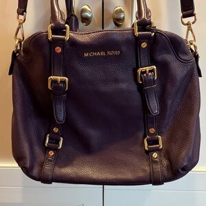 Michael Kors Dark Purple Shoulder Bag